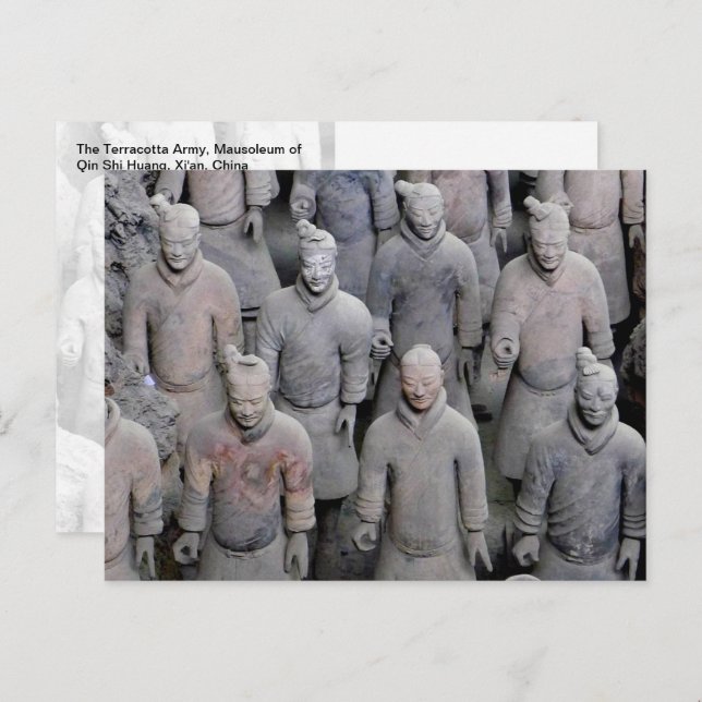 Terracotta Army, Xi'an, China -  Postcard (Front/Back)