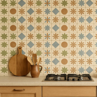 Terracotta Bloom Mediterranean Tile