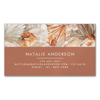 Terracotta Bohemian elegant modern pampas grass Bu