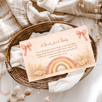 Terracotta Boho Rainbow Baby Showe Books for Baby 
