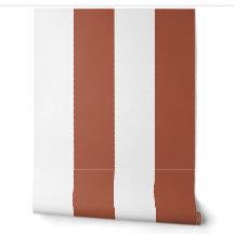 Terracotta Bold Deckchair Cabana Stripe