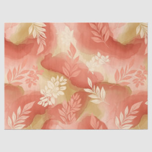 Terracotta Botanical - Warm Earthy Floral Tissue Paper
