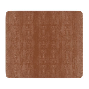 Terracotta Burnt Orange Solid Colour Cutting Board