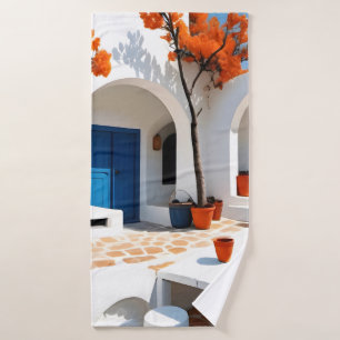 Terracotta Dreams in Greece Bath Towel Set