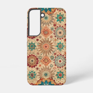 Terracotta Ethnic Mandala Ornamental Boho Graphic Samsung Galaxy Case
