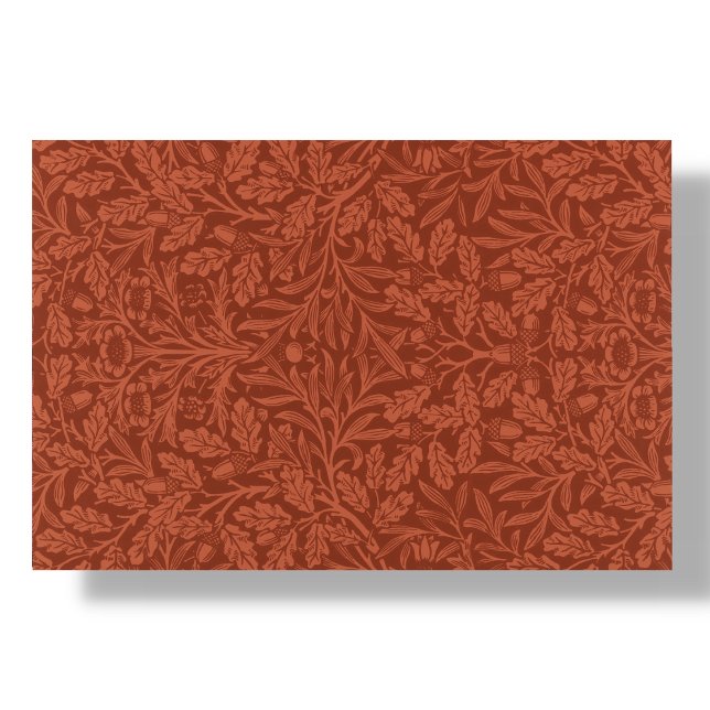 Terracotta Fall Autumn Acorn Leafy Gift Decoupage Tissue Paper (Creator Uploaded)