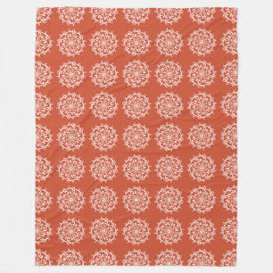 Terracotta Fleece Blanket