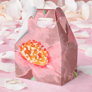 Terracotta Floral Boho Watercolor Favour Box