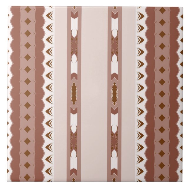 Terracotta Heritage Ceramic Tile (Front)