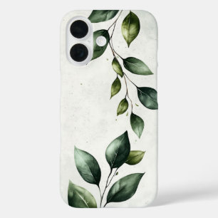 Terracotta Leavescape iPhone 16 Case