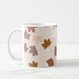 Terracotta Maple Latte Cosy Retro Fall & Winter  Coffee Mug