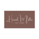 Terracotta | Modern Elegant Minimalist QR Code