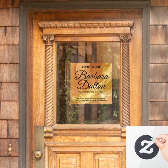 Terracotta Ochre Beige Gold. Business Accessories (Home Door)