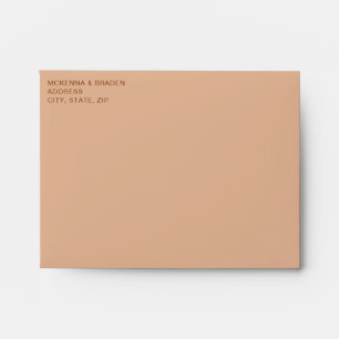 Terracotta Ombre Envelope