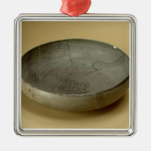 Terracotta painted grey ware, Hastinapur, 800-400 Metal Ornament