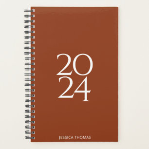 Terracotta Personal 2024 Weekly Planner