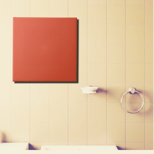Terracotta   solid  ceramic tile
