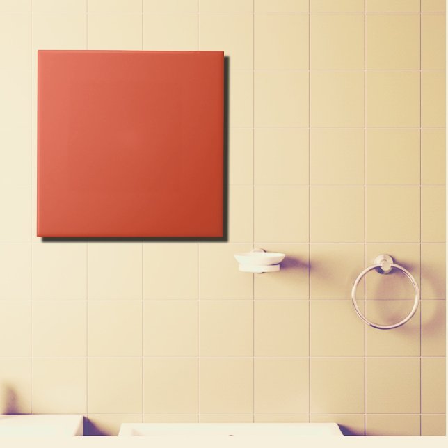 Terracotta   solid  ceramic tile (Creator Uploaded)