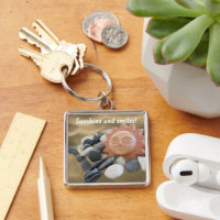 Terracotta Sun Ornament Rocks And Sand Beach Theme