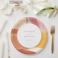 Terracotta Sunrise | Monogram Wedding
