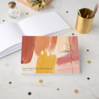 Terracotta Sunrise | Wedding Guest Book
