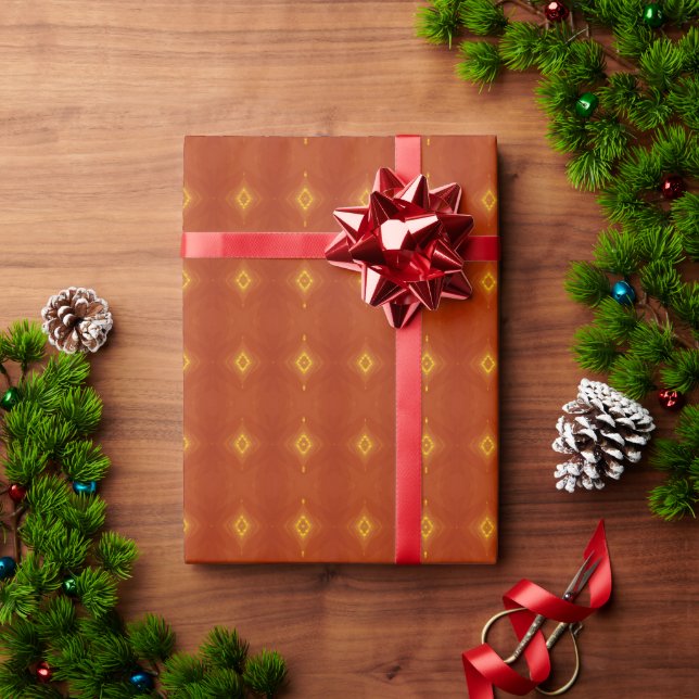 Terracotta Sunset Wrapping Paper (Holiday Gift)