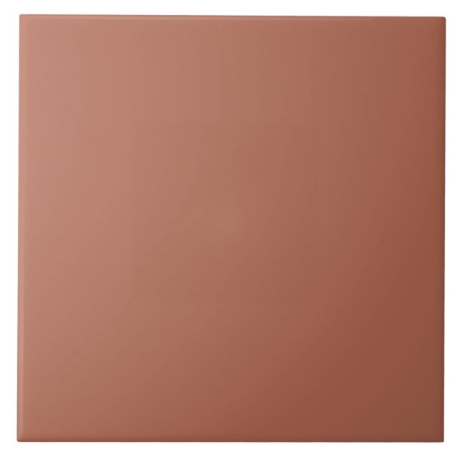 Terracotta Template Ceramic Tile (Front)