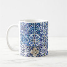 Terracotta Tile Mug | Rustic Italian Tile Design