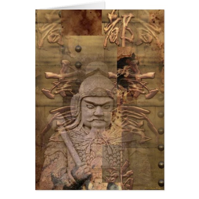 Terracotta Warrior Card (Front)