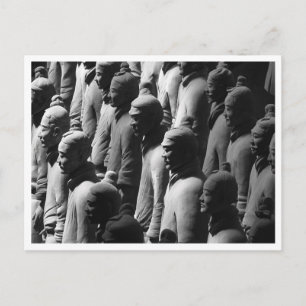 Terracotta Warriors Xian China Photography Photo Postcard