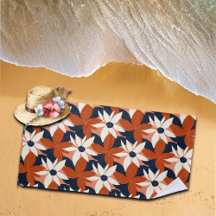 Terracotta White Floral Elegant