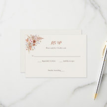 Terracotta Wildflower & Dried Palm Boho Wedding