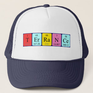 Terrance periodic table name hat