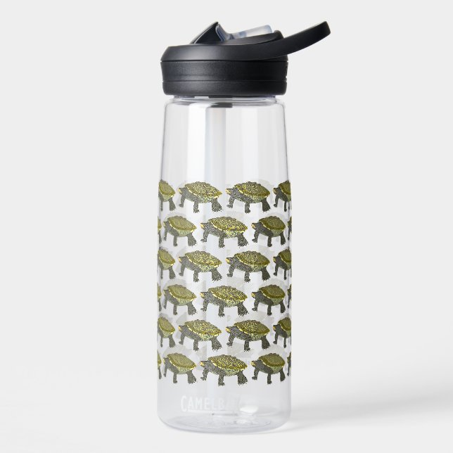 Terrapin (pattern) - Water Bottle (Left)
