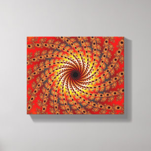 Terrapin Spin Fractal Art Canvas Print