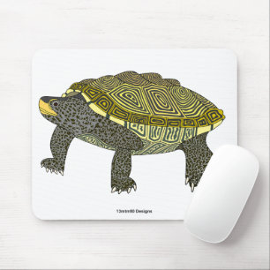 Terrapin (white) - Mouse Pad