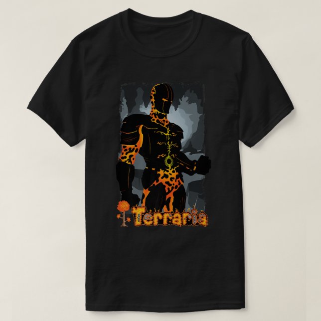 Terraria  Molten Armour T-Shirt (Design Front)