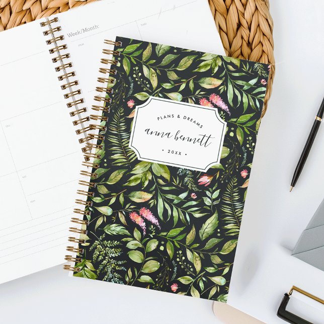 Terrarium Botanical Personalised Planner (Creator Uploaded)