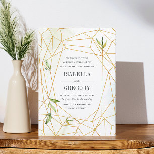 Terrarium Wedding Invitation