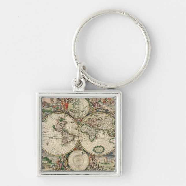 Terrarum Orbis Tabula Key Ring (Front)