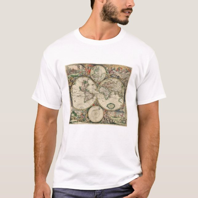 Terrarum Orbis Tabula T-Shirt (Front)