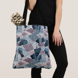 Terrazzo Abstract Design Tote Bag