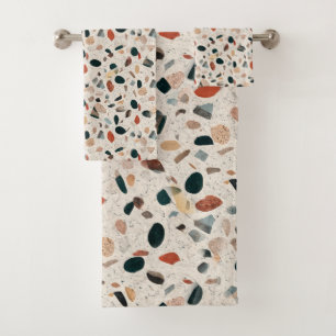 Terrazzo Bath Towel Set