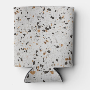 Terrazzo Concert: Vintage Abstract Design Can Cooler