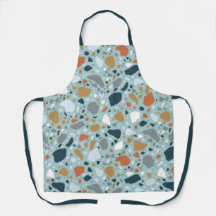 Terrazzo In Blue Apron