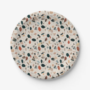 Terrazzo Paper Plate
