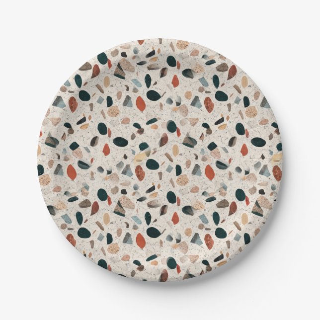 Terrazzo Paper Plate (Front)