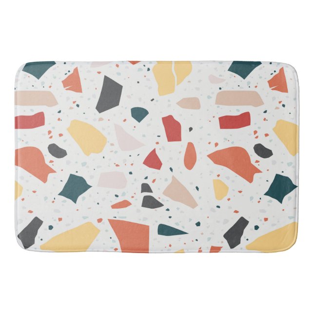 Terrazzo Pattern Bath Mat (Front)