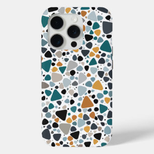 Terrazzo Pattern iPhone 15 Pro Case