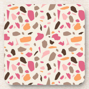Terrazzo Pattern Coaster